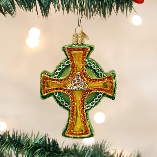 Old World Christmas Trinity Cross Ornament