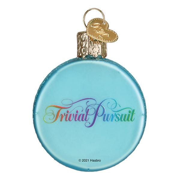 Old World Christmas Trivial Pursuit Ornament