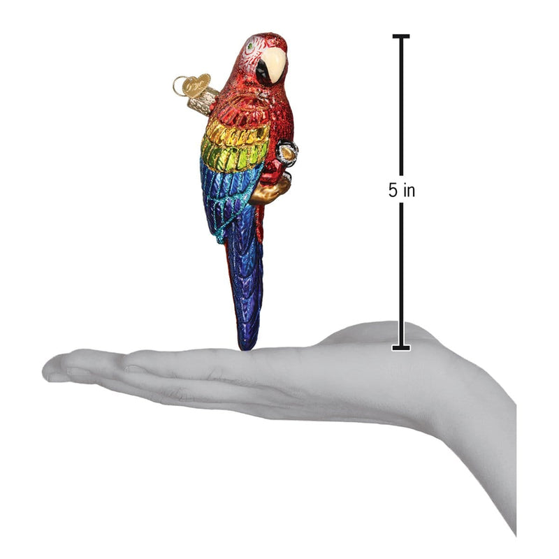 Old World Christmas Tropical Parrot Ornament