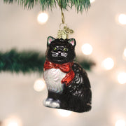 Old World Christmas Tuxedo Kitty Ornament
