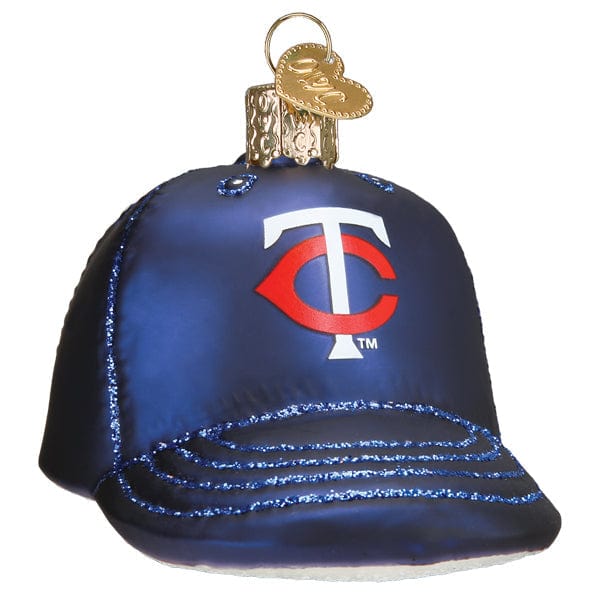 Old World Christmas Twins Baseball Cap Ornament