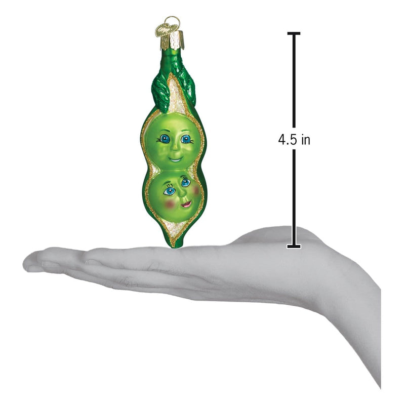 Old World Christmas Two Peas In A Pod Ornament