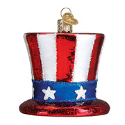 Old World Christmas Uncle Sam's Hat Ornament