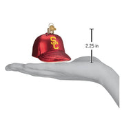 Old World Christmas USC Baseball Cap Ornament