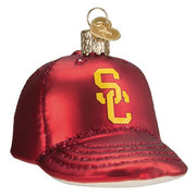 Old World Christmas USC Baseball Cap Ornament