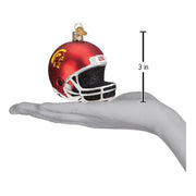 Old World Christmas USC Football Helmet Ornament