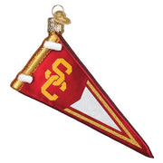 Old World Christmas USC Pennant Ornament