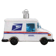 Old World Christmas USPS Mail Truck Ornament