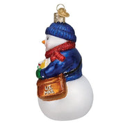 Old World Christmas USPS Snowman Ornament