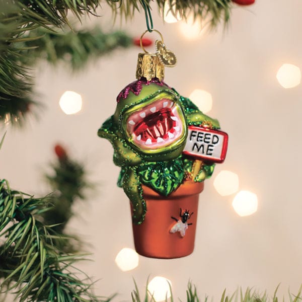 Old World Christmas Venus Fly Trap Ornament