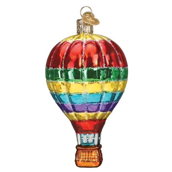 Old World Christmas Vibrant Hot Air Balloon Ornament