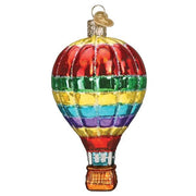 Old World Christmas Vibrant Hot Air Balloon Ornament