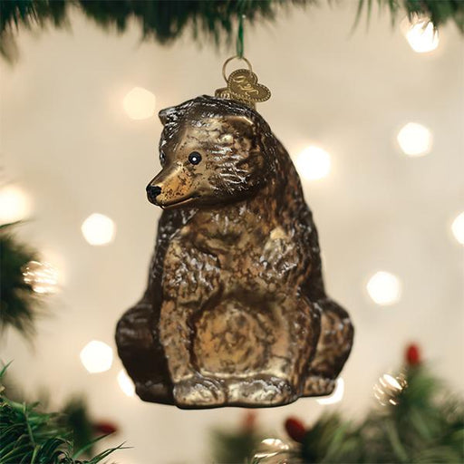 Old World Christmas Vintage Bear Ornament