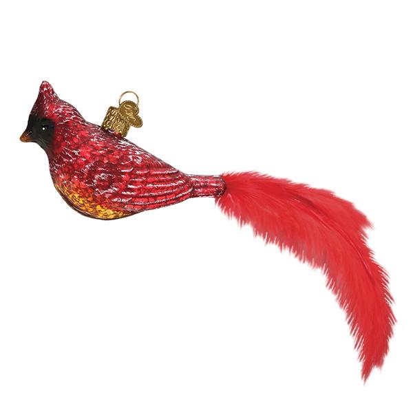 Old World Christmas Vintage Cardinal Ornament