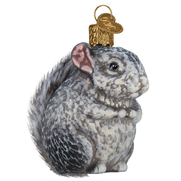 Old World Christmas Vintage Chinchilla Ornament