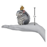Old World Christmas Vintage Chinchilla Ornament