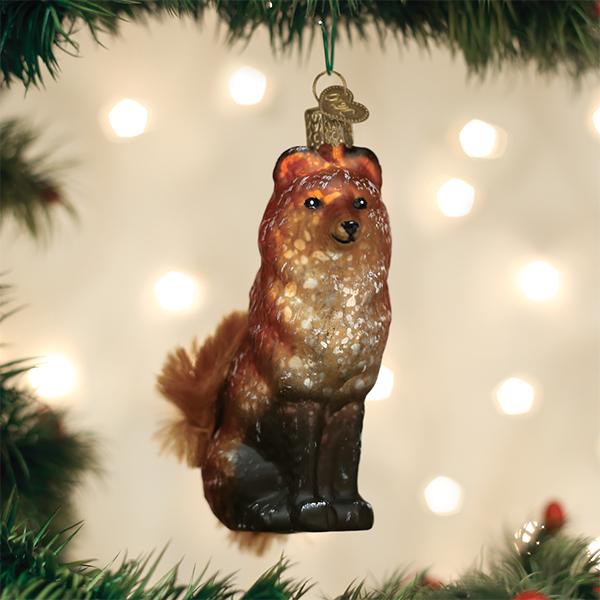 Old World Christmas Vintage Fox Ornament