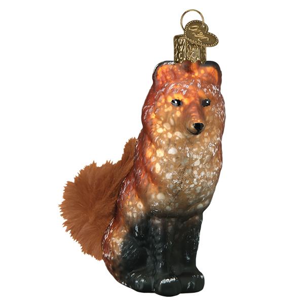 Old World Christmas Vintage Fox Ornament