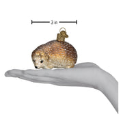 Old World Christmas Vintage Hedgehog Ornament