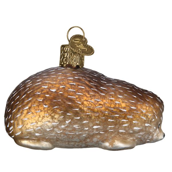 Old World Christmas Vintage Hedgehog Ornament