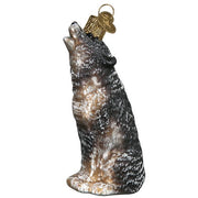 Old World Christmas Vintage Howling Wolf Ornament