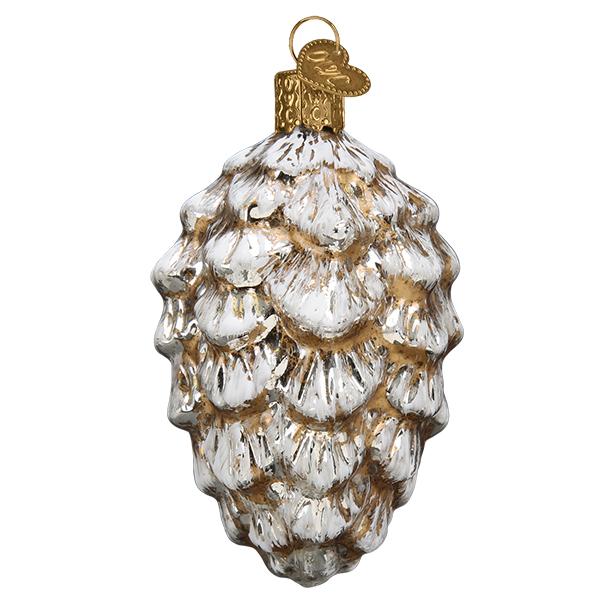 Old World Christmas Vintage Ponderosa Pine Cone