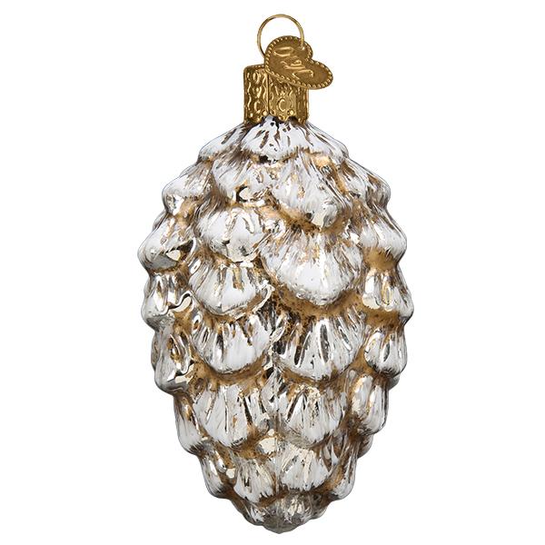 Old World Christmas Vintage Ponderosa Pine Cone