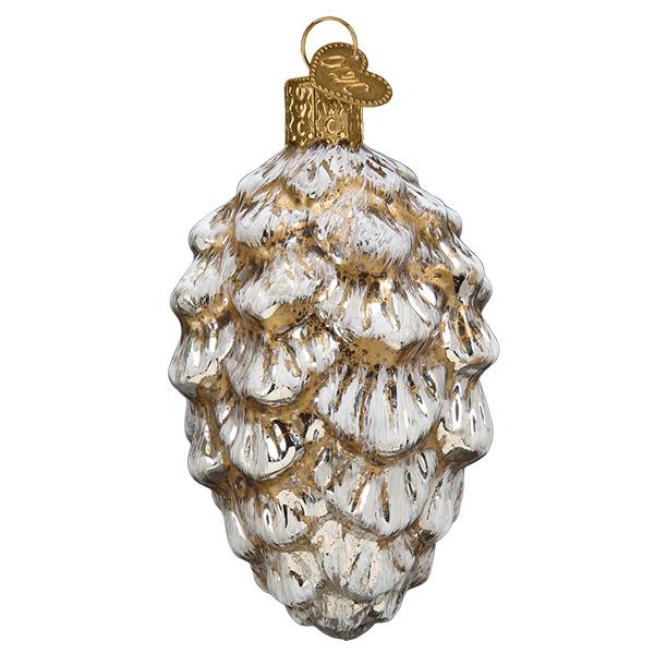 Old World Christmas Vintage Ponderosa Pine Cone