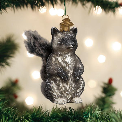 Old World Christmas Vintage Raccoon Ornament