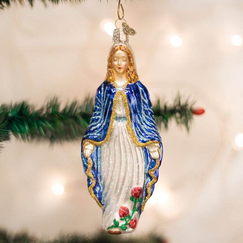 Old World Christmas Virgin Mary Ornament