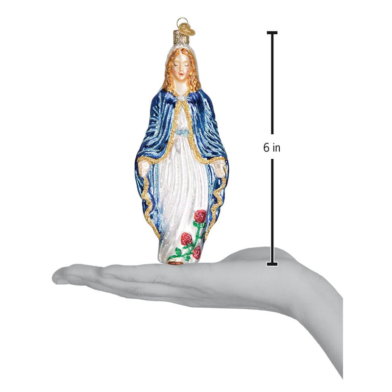 Old World Christmas Virgin Mary Ornament