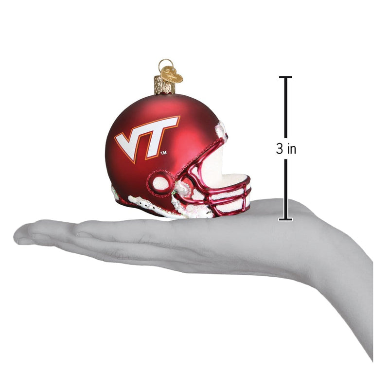 Old World Christmas Virginia Tech Helmet Ornament