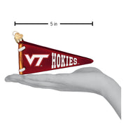 Old World Christmas Virginia Tech Pennant Ornament