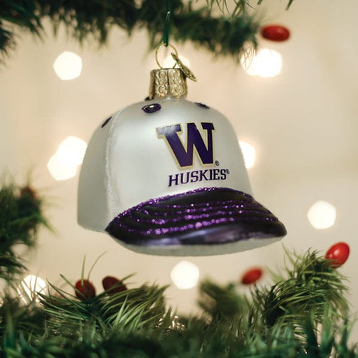 Old World Christmas Washington Baseball Cap Ornament
