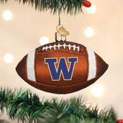 Old World Christmas Washington Football Ornament