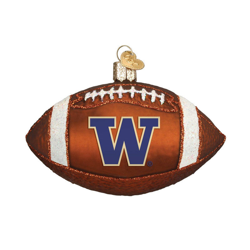 Old World Christmas Washington Football Ornament