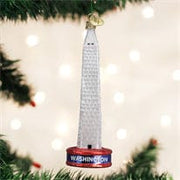 Old World Christmas Washington Monument Ornament