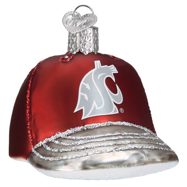 Old World Christmas Washington State Baseball Cap Ornament