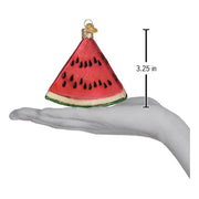 Old World Christmas Watermelon Wedge Ornament