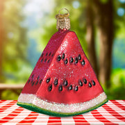 Old World Christmas Watermelon Wedge Ornament