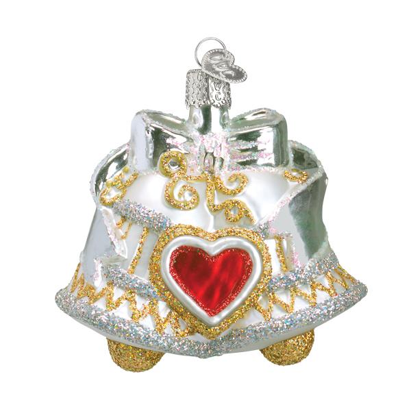Old World Christmas Wedding Bells Ornament