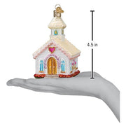Old World Christmas Wedding Chapel Ornament
