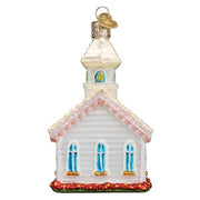 Old World Christmas Wedding Chapel Ornament