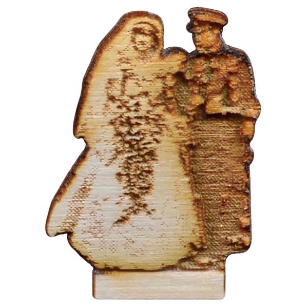 Old World Christmas Wedding Chapel Ornament