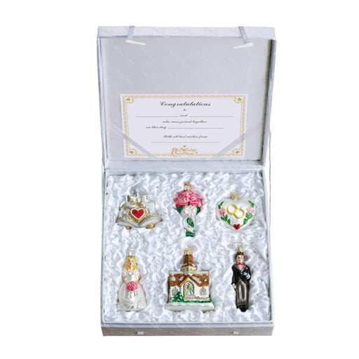 Old World Christmas Wedding Ornament Collection