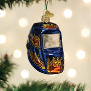 Old World Christmas Welding Helmet Ornament