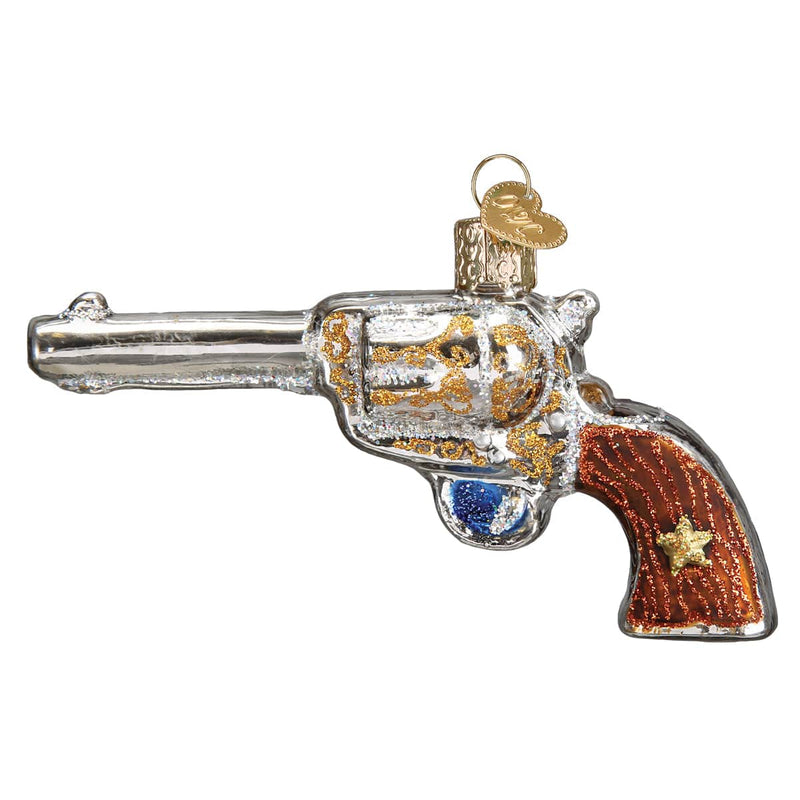 Old World Christmas Western Revolver Ornament