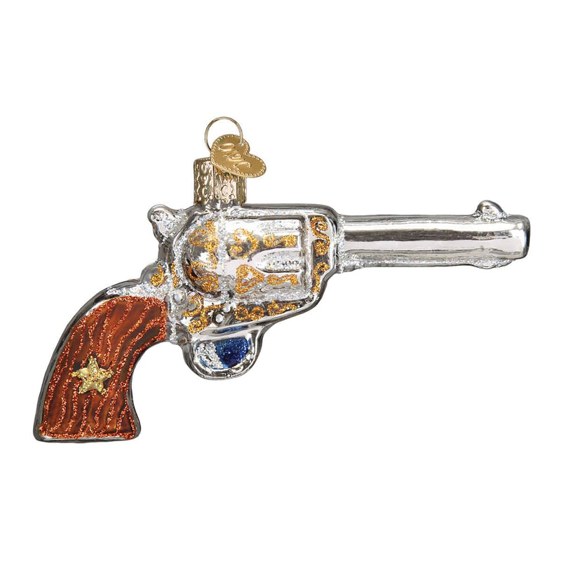 Old World Christmas Western Revolver Ornament