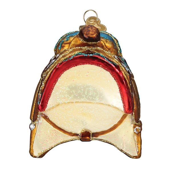 Old World Christmas Western Saddle Ornament