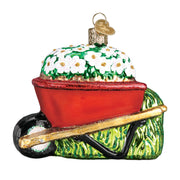Old World Christmas Wheelbarrow Ornament